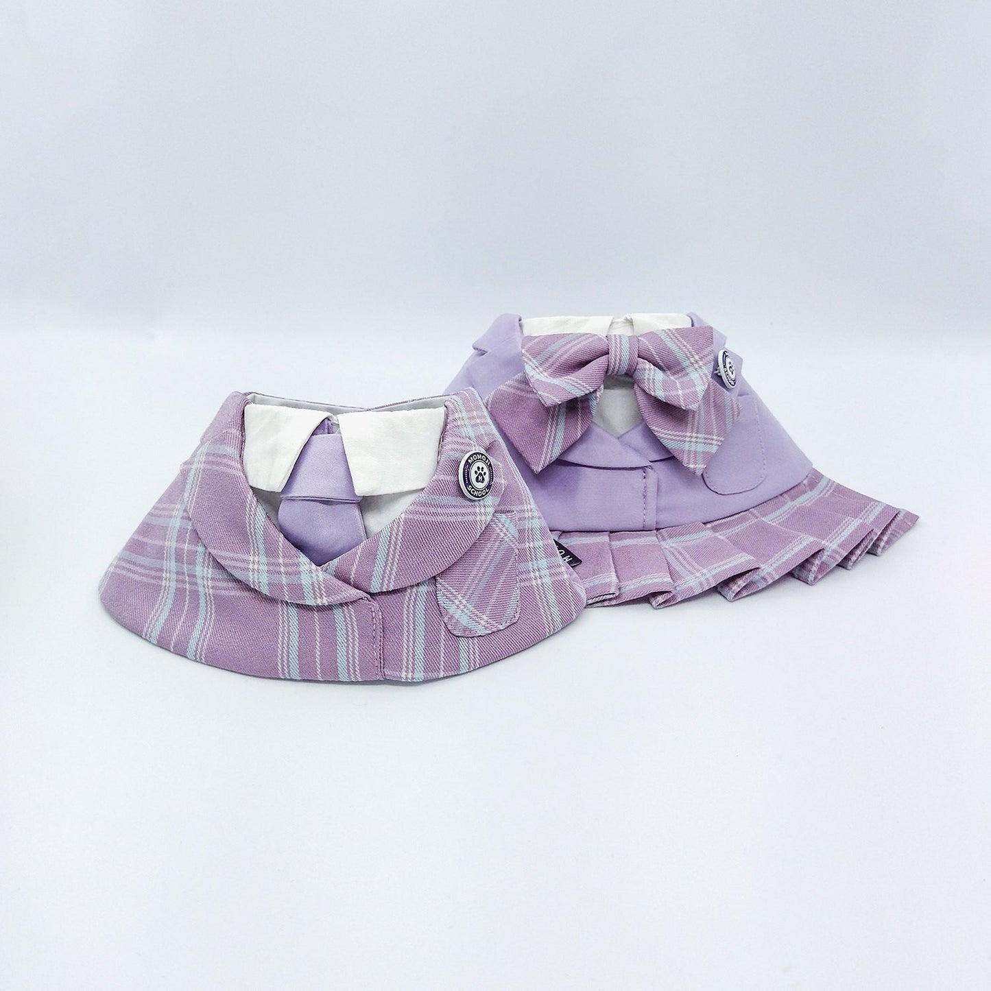 St Edan Girls (1-Lavender Purple Bow)